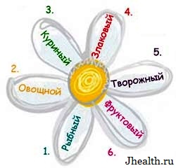 6 лепестков