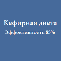 Кефирная диета