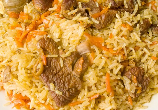 Плов с индейкой